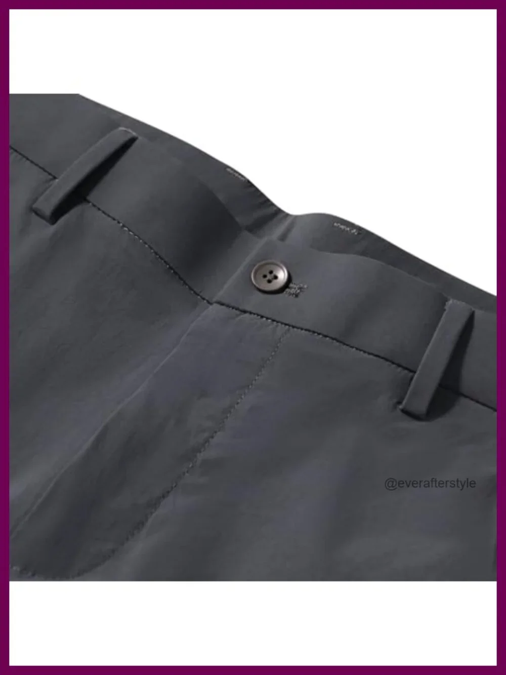 Mens Golf Dress Pants Stretch Quick-Dry Chino Pants Straight Leg with Pockets